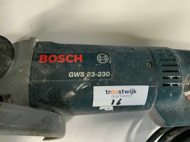 Bosch gws 23-230 haakse slijpmachine - afbeelding 2 van  2