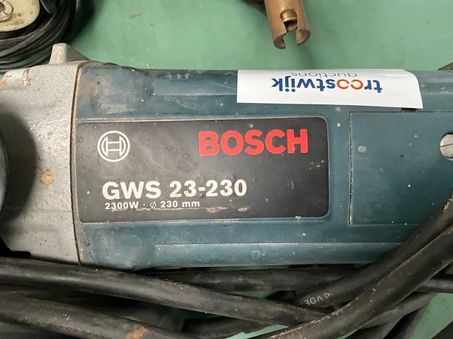 Bosch gws 23-230 haakse slijpmachine - afbeelding 2 van  3