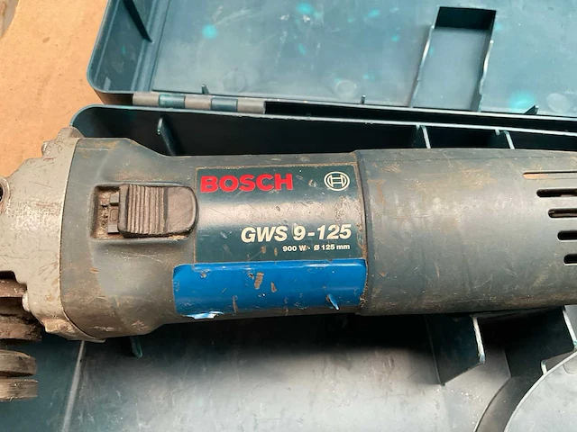 Bosch gws 9-125 haakse slijpmachine - afbeelding 4 van  6