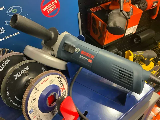Bosch gwx 10-125 haakse slijpmachine - afbeelding 2 van  4