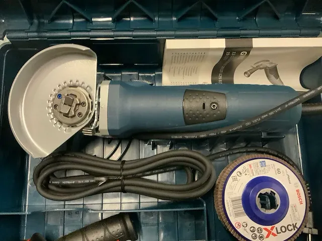 Bosch gwx 13-125 s haakse slijpmachine - afbeelding 2 van  3