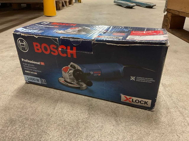 Bosch gwx 14-125 haakse slijper - afbeelding 2 van  2