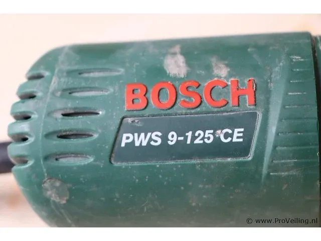 Bosch haakse slijper, elektrisch type pws -9-125ce - afbeelding 4 van  4