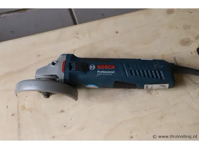 Bosch haakse slijper type gws 15-125 professional - afbeelding 1 van  3
