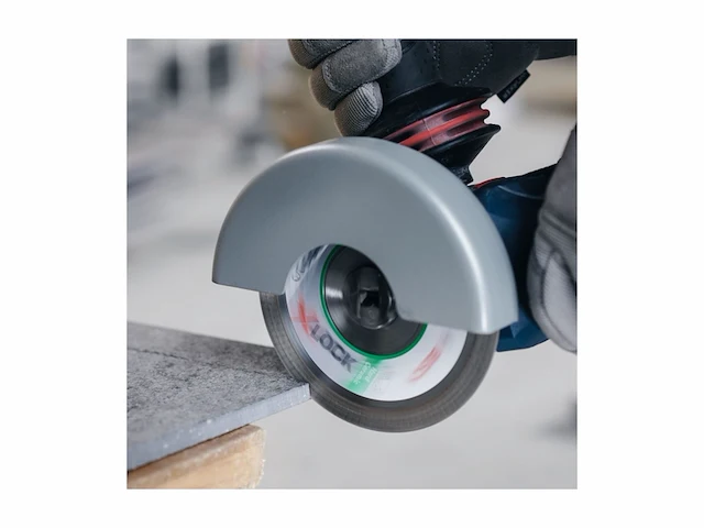 Bosch haakse slijper xlock gwx 9-125s - afbeelding 2 van  3