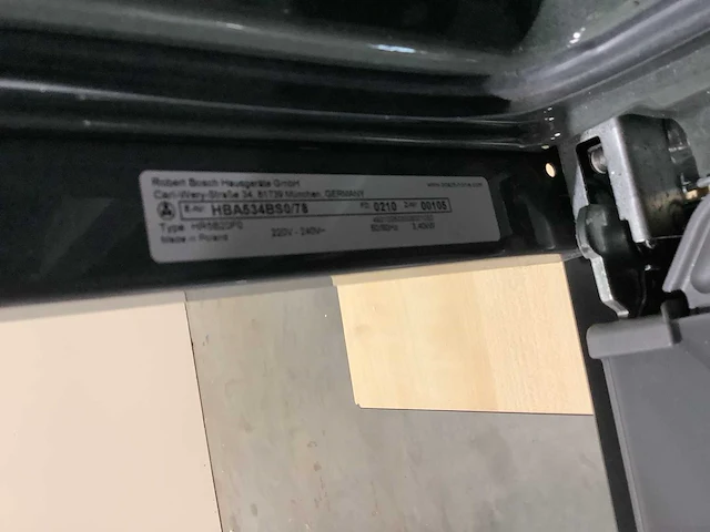 Bosch hba534bs0/78 inbouwoven - afbeelding 7 van  7
