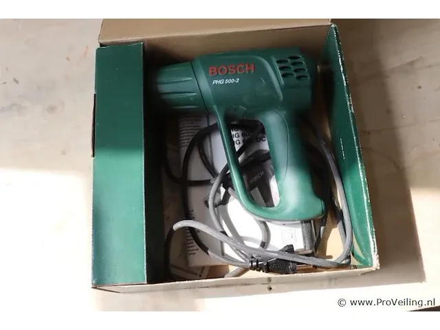 Bosch heteluchtpistool type phg 500-2 - afbeelding 1 van  3