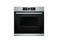Bosch hmg6764s1 combi-oven. met zelfreinigingsfunctie e magnetron functie. breedte 595 mm. hoogte 595 mm. d...