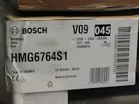 Bosch hmg6764s1 combi-oven. met zelfreinigingsfunctie e magnetron functie. breedte 595 mm. hoogte 595 mm. d... - afbeelding 3 van  4
