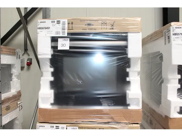 Bosch hmg6764s1 oven. inhoud 71 liter. breedte 60 cm. hoogte 60 cm. verwarmingswijze microgolf, grill - afbeelding 2 van  3