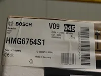 Bosch hmg6764s1 oven. inhoud 71 liter. breedte 60 cm. hoogte 60 cm. verwarmingswijze microgolf, grill - afbeelding 3 van  3