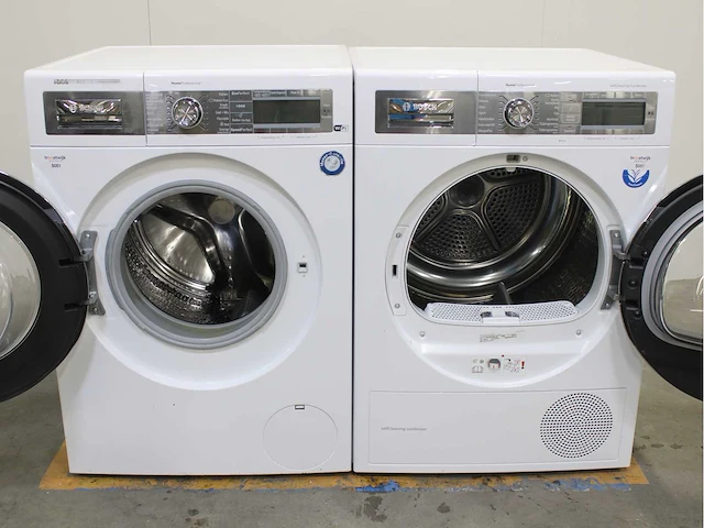 Bosch homeprofessional i-dos wifi wasmachine & bosch homeprofessional selfcleaning condenser wasdroger - afbeelding 2 van  8
