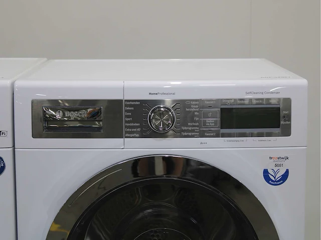 Bosch homeprofessional i-dos wifi wasmachine & bosch homeprofessional selfcleaning condenser wasdroger - afbeelding 6 van  8