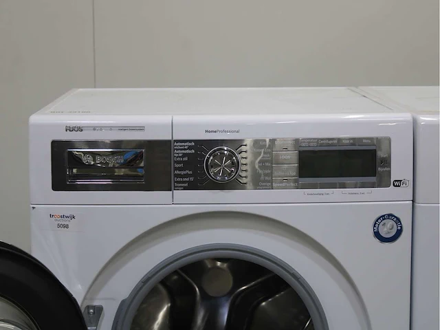Bosch homeprofessional i-dos wifi wasmachine & bosch homeprofessional selfcleaning condenser wifi wasdroger - afbeelding 3 van  8