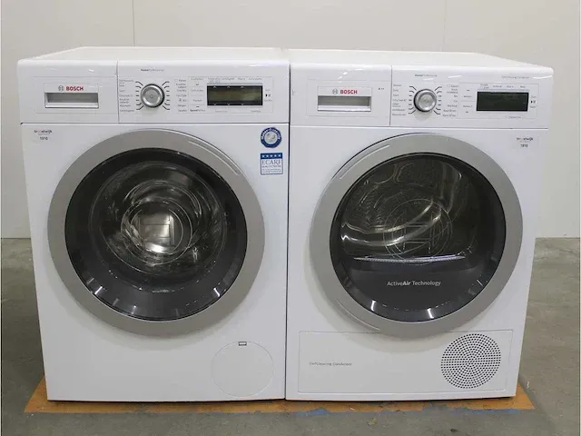 Bosch homeprofessional wasmachine & bosch homeprofessional selfcleaning condenser a++ droger - afbeelding 1 van  8