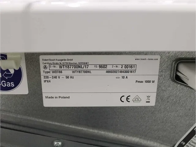 Bosch homeprofessional wasmachine & bosch homeprofessional selfcleaning condenser a++ droger - afbeelding 8 van  8