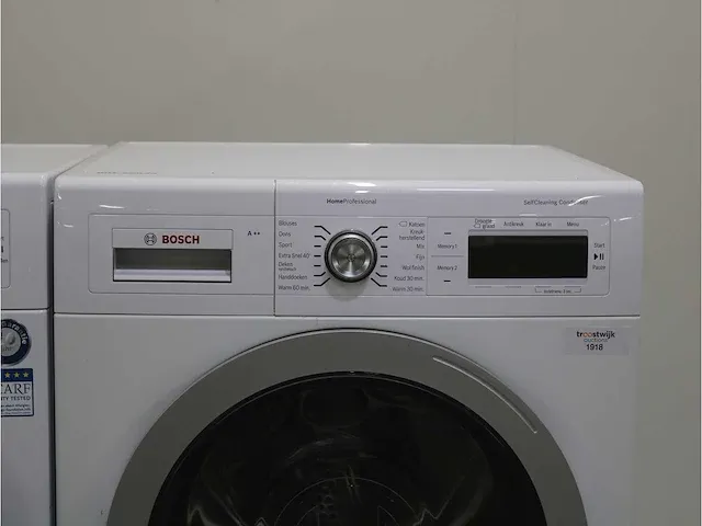 Bosch homeprofessional wasmachine & bosch homeprofessional selfcleaning condenser a++ droger - afbeelding 6 van  8