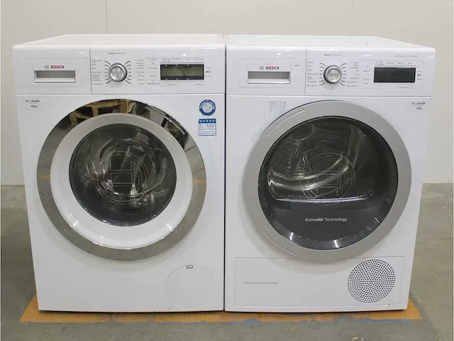 Bosch homeprofessional wasmachine & bosch homeprofessional selfcleaning condenser a++ droger - afbeelding 1 van  8