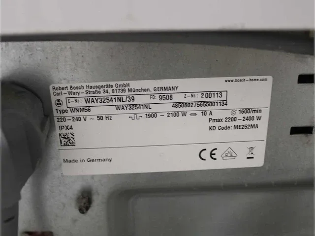 Bosch homeprofessional wasmachine & bosch homeprofessional selfcleaning condenser a++ droger - afbeelding 5 van  8