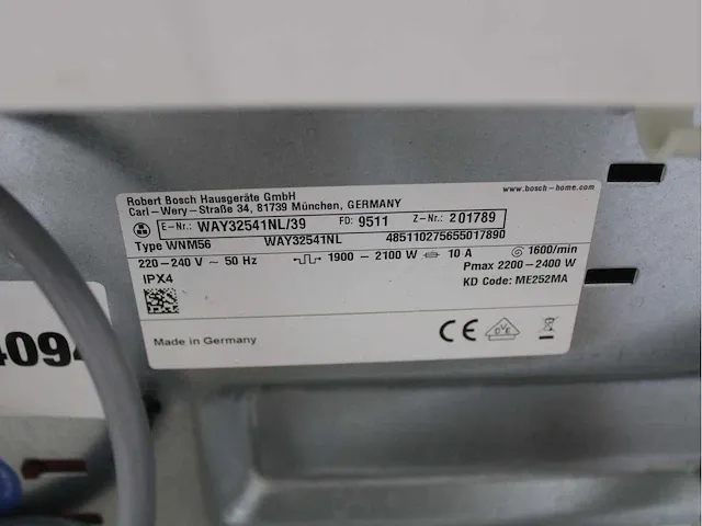 Bosch homeprofessional wasmachine & bosch homeprofessional selfcleaning condenser droger - afbeelding 5 van  8