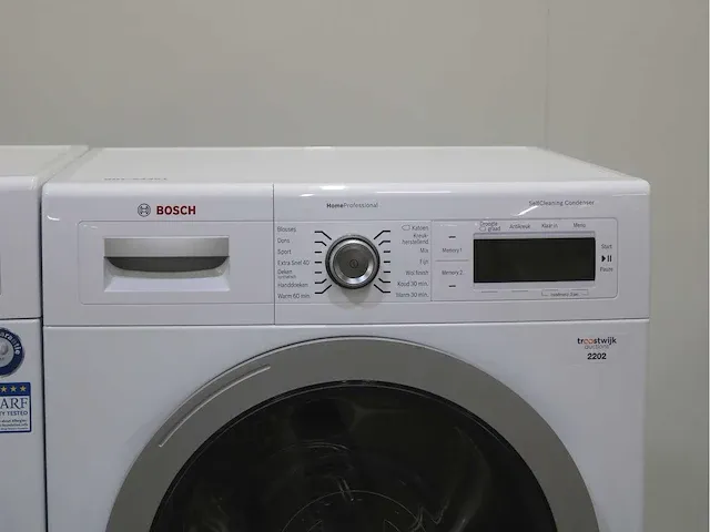 Bosch homeprofessional wasmachine & bosch homeprofessional selfcleaning condenser droger - afbeelding 6 van  8