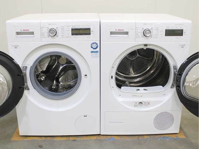Bosch homeprofessional wasmachine & bosch homeprofessional selfcleaning condenser wasdroger - afbeelding 2 van  8