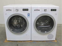 Bosch homeprofessional wasmachine & bosch homeprofessional selfcleaning condenser wasdroger - afbeelding 1 van  8