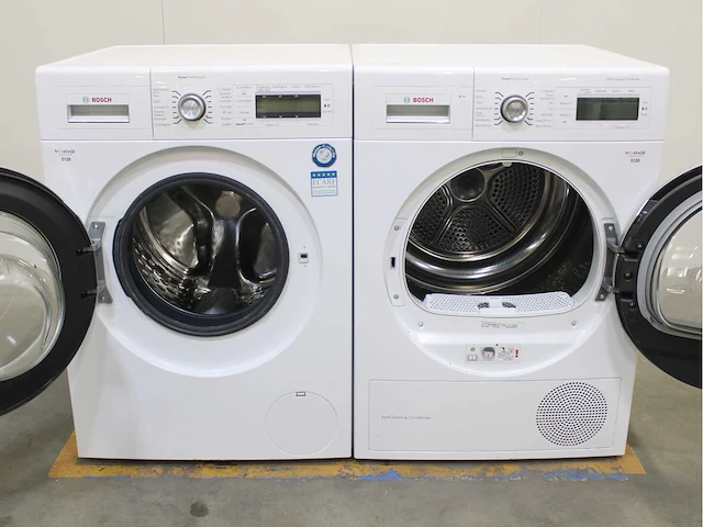 Bosch homeprofessional wasmachine & bosch homeprofessional selfcleaning condenser wasdroger - afbeelding 2 van  8