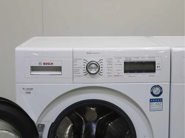 Bosch homeprofessional wasmachine & bosch homeprofessional selfcleaning condenser wasdroger - afbeelding 3 van  8