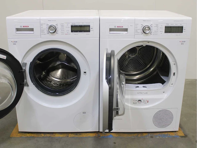 Bosch homeprofessional wasmachine & bosch homeprofessional selfcleaning condenser wasdroger - afbeelding 2 van  8