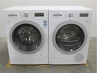 Bosch homeprofessional wasmachine & bosch homeprofessional selfcleaning condenser wasdroger - afbeelding 1 van  8