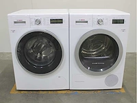 Bosch homeprofessional wasmachine & bosch homeprofessional selfcleaning condenser wasdroger - afbeelding 1 van  8