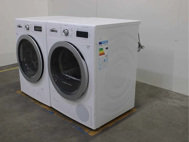 Bosch homeprofessional wasmachine & bosch homeprofessional selfcleaning condenser wasdroger - afbeelding 7 van  8