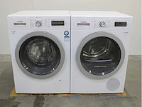 Bosch homeprofessional wasmachine & bosch homeprofessional selfcleaning condenser wasdroger - afbeelding 1 van  8