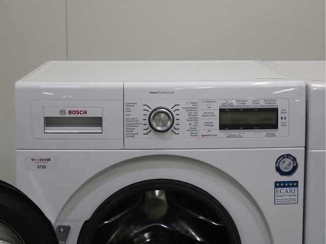 Bosch homeprofessional wasmachine & bosch homeprofessional selfcleaning condenser wasdroger - afbeelding 3 van  8