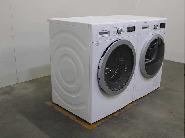 Bosch homeprofessional wasmachine & bosch serie|8 selfcleaning condenser wasdroger - afbeelding 4 van  8
