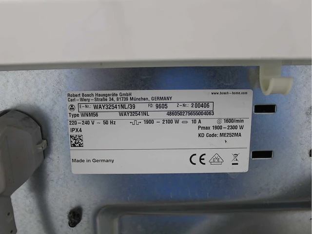Bosch homeprofessional wasmachine & bosch serie|8 selfcleaning condenser wasdroger - afbeelding 5 van  8