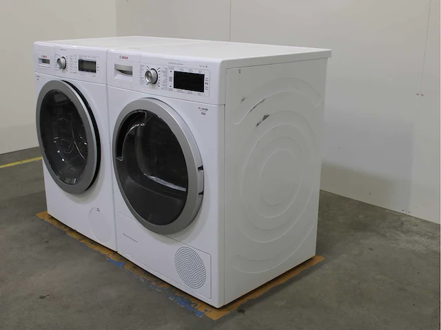 Bosch homeprofessional wasmachine & bosch serie|8 selfcleaning condenser wasdroger - afbeelding 7 van  8