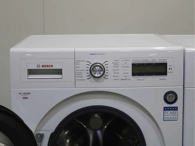 Bosch homeprofessional wasmachine & bosch serie|8 selfcleaning condenser wasdroger - afbeelding 3 van  8