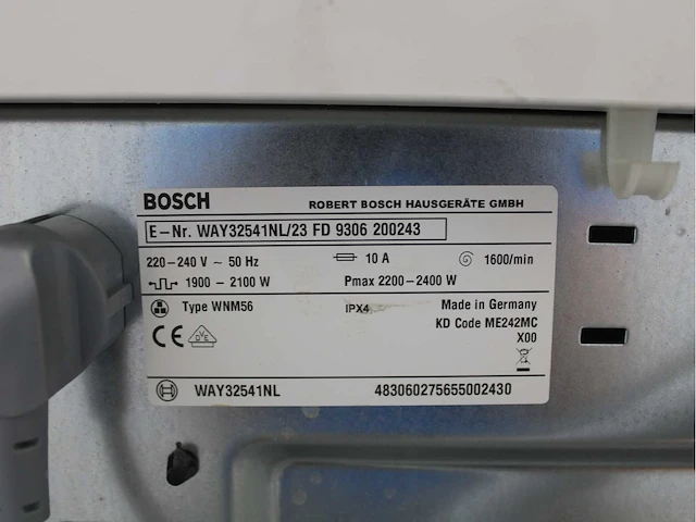 Bosch homeprofessional wasmachine & bosch serie|8 selfcleaning condenser wasdroger - afbeelding 5 van  8