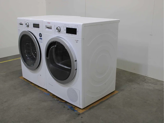 Bosch homeprofessional wasmachine & bosch serie|8 selfcleaning condenser wasdroger - afbeelding 7 van  8