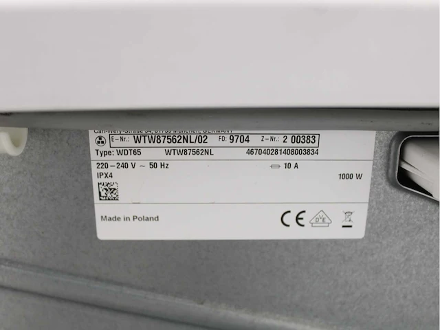 Bosch homeprofessional wasmachine & bosch serie|8 selfcleaning condenser wasdroger - afbeelding 8 van  8