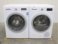 Bosch homeprofessional wasmachine & bosch serie|8 selfcleaning condenser wasdroger - afbeelding 1 van  8