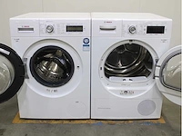 Bosch homeprofessional wasmachine & bosch serie|8 selfcleaning condenser wasdroger - afbeelding 2 van  8