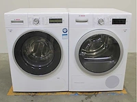 Bosch homeprofessional wasmachine & bosch serie|8 selfcleaning condenser wasdroger - afbeelding 1 van  8