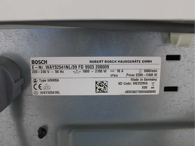 Bosch homeprofessional wasmachine & bosch serie|8 selfcleaning condenser wasdroger - afbeelding 5 van  8