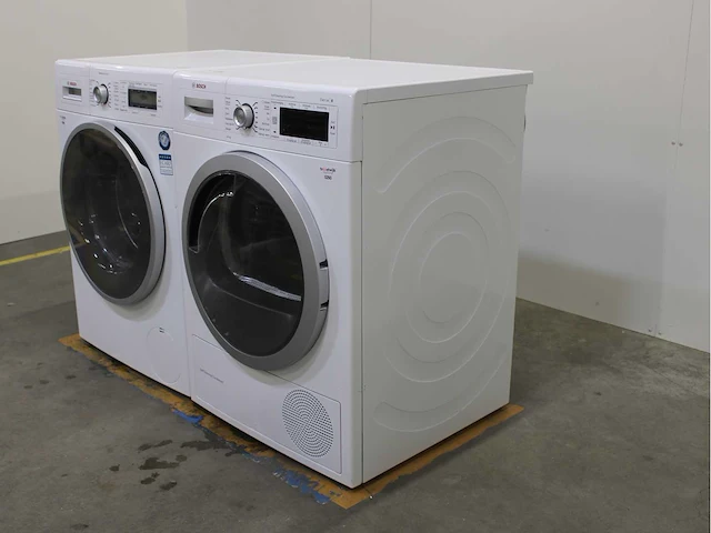 Bosch homeprofessional wasmachine & bosch serie|8 selfcleaning condenser wasdroger - afbeelding 7 van  8
