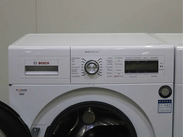 Bosch homeprofessional wasmachine & bosch serie|8 selfcleaning condenser wasdroger - afbeelding 3 van  8