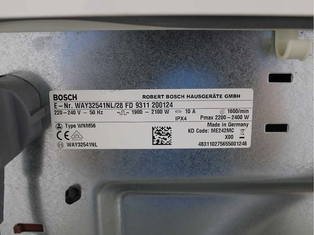 Bosch homeprofessional wasmachine & bosch serie|8 selfcleaning condenser wasdroger - afbeelding 5 van  8