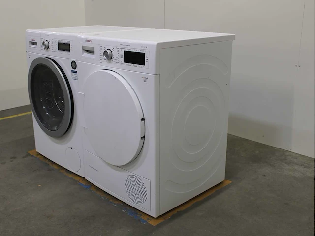 Bosch homeprofessional wasmachine & bosch serie|8 selfcleaning condenser wasdroger - afbeelding 7 van  8